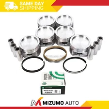 Pistons w/ Rings fit 93-99 Buick Chevrolet Pontiac Oldsmobile 3.1L OHV