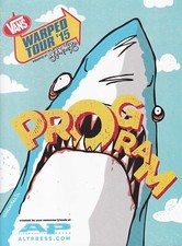 2015 Vans Warped Tour Program Neck Deep PVRIS Lynn Knuckle Puck August Burns Red
