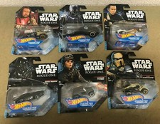 STAR WARS ROGUE ONE DIE CAST HOT WHEELS CHARACTER CARS