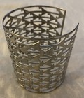Silvertone Openwork Arrow Cuff Bracelet, Open Sizing, Brand New — photo 2