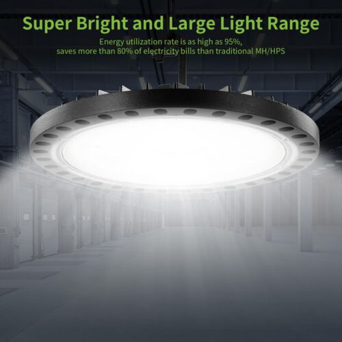 100W 200W 300W LED Hallenbeleuchtung Deckenstrahler Hallenstrahler Industrielamp - Bild 7 von 281