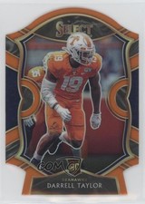 2020 Panini Select Concourse Orange Prizm Die-Cut Darrell Taylor #96 03ox