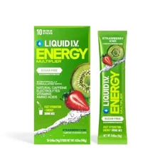 Liquid I.V. Sugar-Free Energy Multiplier Vegan Powder Electrolyte Supplements