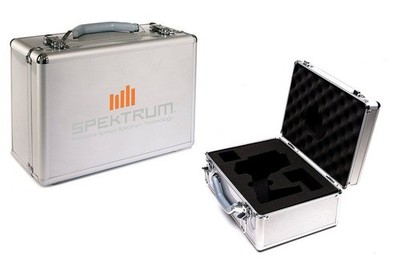 Spektrum RC Car Senderkoffer Aluminium   Surface Transmitter Case SPM6713