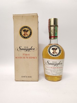 Old Smuggler Scotch Whisky 75cl 40% Vol. Vintage 1970er ungeöffnet Mit Schachtel