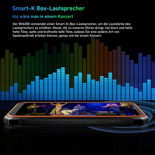 Blackview BV6200 13000mAh móvil exterior 6,6 pulgadas 8GB+64GB IP68 Smartphone 4G SIM - Imagen 7 de 18