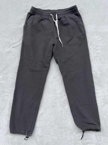 John Elliott Fleece Sweatpants Mens 2XL Gray Self