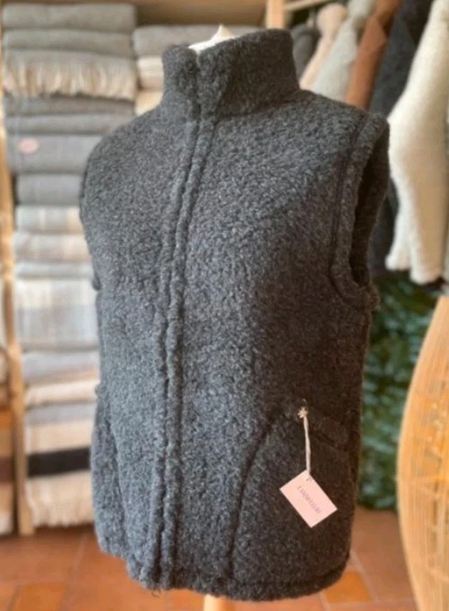 Wollweste MERINO Schurwolle 100% Merinowolle - Bild 3 von 4