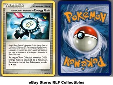 2009 Pokemon, Platinum, #116/127 Team Galactic's Energy Gain, Uncommon