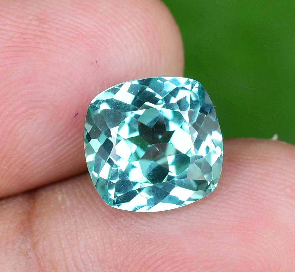 Natural Serendibite Ct Green Bluish Unheated AGL Certified