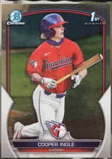 2023 Bowman Draft #BDC-85 Cooper Ingle Chrome Baseball NM