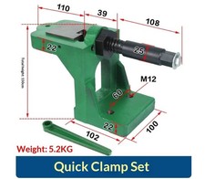 Pneumatic and Manual Quick-Release Clamps: Universal Polygonal Fixtures