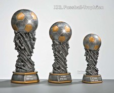 ⚽Fußball Pokal XXL Weltpokal Trophäe mit Gravur Meister Pokal