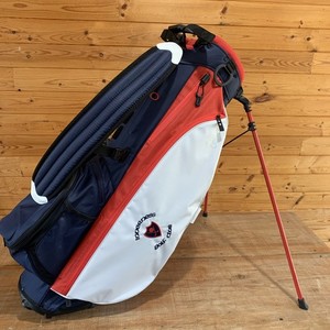 Titleist 4 Plus Stand Golf Bag Red/White/Blue Logo Barely Used