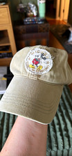 Walt Disney World Mickey Mouse Disney Beige Baseball Cap Hat Adult Unisex