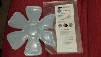 Cooling Cap use to relieve head stress, headaches, migraines, fevers, hair loss