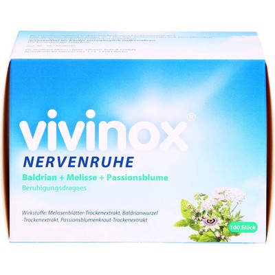 Vivinox Nervenruhe Baldr.+mel.+passion.beruh.drag. 100St - PZN 16388259