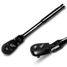 38 Drive Flex Head Ratchet 90tooth Quick Release 4 Swing Arc Reversible