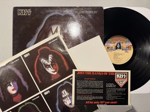 Ace Frehley LP Casablanca NBLP 7121 KISS Full Package + Inserts & Poster 1978