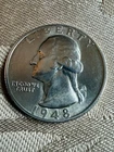 1948 PDS Lot of 3 Washington Quarters Silver Coin. Brilliant Uncirculated -rare
