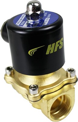 Electric Solenoid Valve Copper Normally Closed - Water Air Gas 110V AC 1/2IN NPT