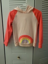 Cat  Jack Girls Hooded Sweater Size M 7/8 