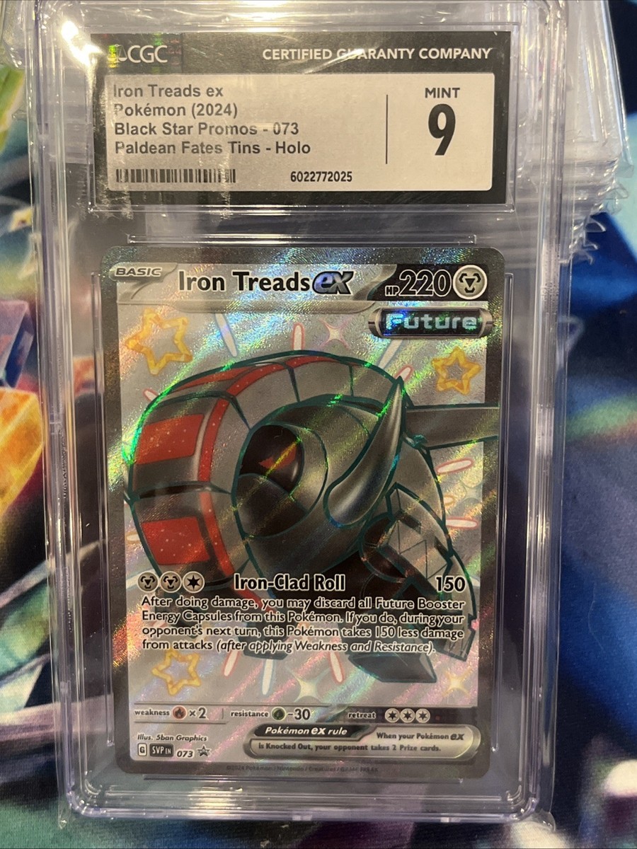 Hollow FC 限定 I.N 盤 Iron Treads ex 073 Sv: Scarlet & Violet Promo Cards Holo for