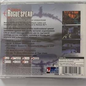 Tom Clancy's Rainbow Six: Rogue Spear Dreamcast Urban Operations, Manual, 2000