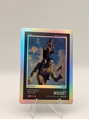 Beeple Everydays Trading Card (NODE) #6397 LAST PUSH