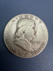 1951 FRANKLIN SILVER HALF DOLLAR - CH/BU - VERY NICE LOOKING COIN