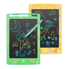 LCD Writing Tablet 8.5 Inch 2 Pack Colorful Screen Electronic Rainbow 2