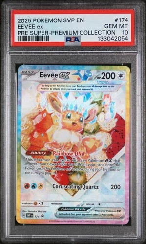 Eevee Ex Pokemon Svp En-Sv Black Star Promo 174 NM PSA 10