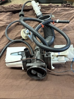 Genuine LG Washer Complete Pump Assembly  W/Motor 4681EA2002H, Drain 4681EA2001T