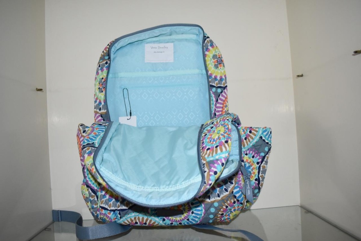 Vera Bradley Sunny Medallion Small Essential Backpack Vera Bradley Essential Backpack Sunny Medallion Soft 37509  main image 3