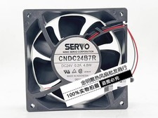 1 pcs SERVO 12038 12CM CNDC24B7R DC24V 4.8W inverter cooling fan