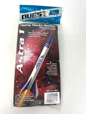 Quest Astra 1 Flying Model Rocket #1004 Length 13"
