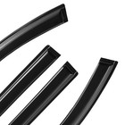 For 2011-2024 Dodge Durango 4pcs Window Visor Vent Sun Rain Guard Wind Deflector