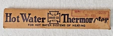 VTG U.S. Gauge Co Hot-Water Thermometer 40–280°F in Original Box – Red Alcohol