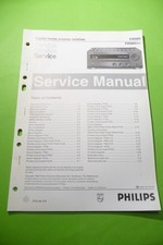 Manuale Di Servizio Per Philips FR 980, ORIGINALE