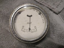 Harley Davidson 45 Knucklehead Flathead Motor Co Amp Gauge Oem Rare Harley Davidson 45 Knucklehead Flathead Motor Co Amp Gauge Oem Rare