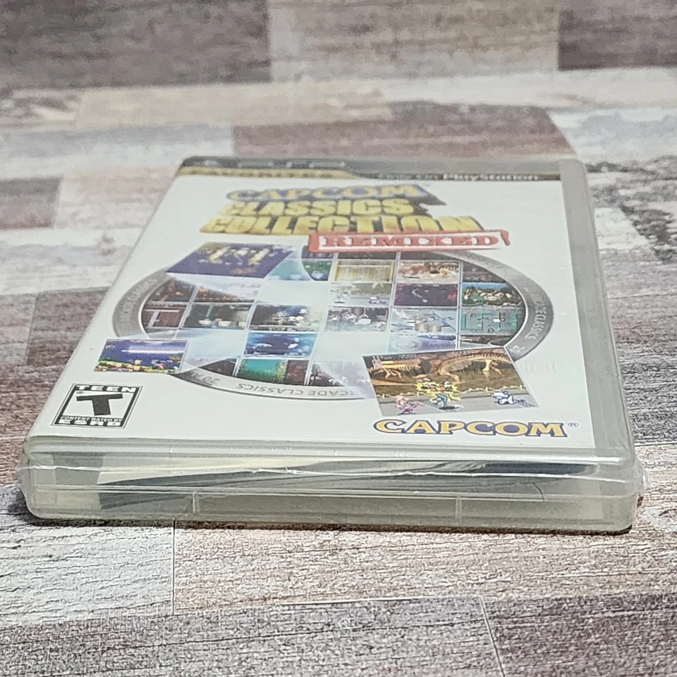 Capcom Classics Collection Remixed - PlayStation Portable (PSP) Brand New  - Image 4 of 4