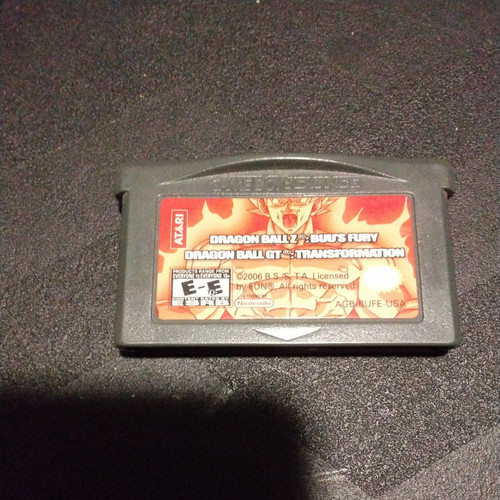 Dragon Ball Z: Buu's Fury/Dragon Ball GT: Transformation Nintendo GBA OG Cart
