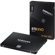 Samsung 870 EVO MZ-77E250B SSD encrypted 250 GB internal 2.5" MZ-77E250B/EU