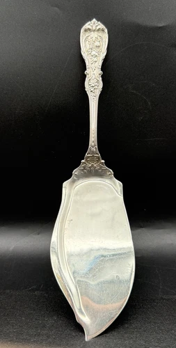 Reed & Barton Francis 1  Sterling Silver Fish Serving Knife-12"inches 194 Grams