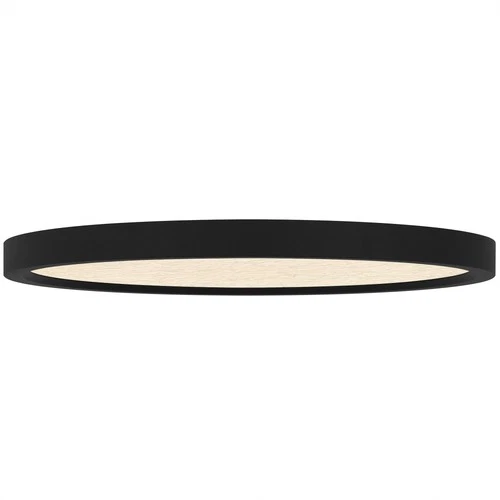 Quoizel OSTC1715 Outskirts 15"W LED Flush Mount Ceiling Fixture - Black - Picture 5 of 8