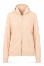 Laura Ashely Womens Jacket Size M Beige Mid-Length