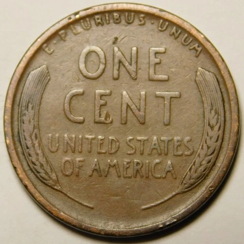 1909 VDB Lincoln Wheat Cent Penny VG-F Weak VDB  "Actual Coin Pictured"