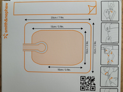 3x PICO Wundauflage Smith+Nephew 15cm x 20cm für Unterdruck-Wundtherapie