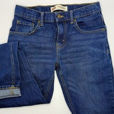 Levis Strauss Co. Kids Jeans 16 Reg W28 L30 Boys Performance 511 Slim Denim