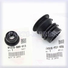 GENUINE OEM HONDA CIVIC DEL SOL ACURA INTEGRA SHIFT ROD OIL SEAL & DUST BOOT SET